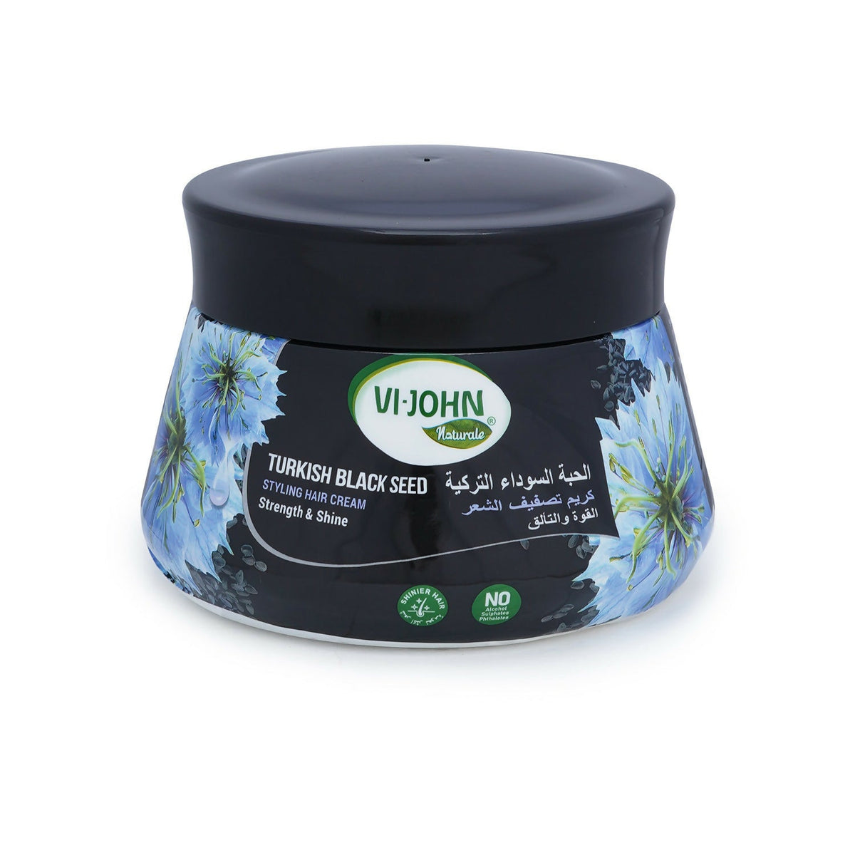 VI-JOHN Naturale Turkish Black Seed Styling Hair Cream Strength & Shine | Grocsy