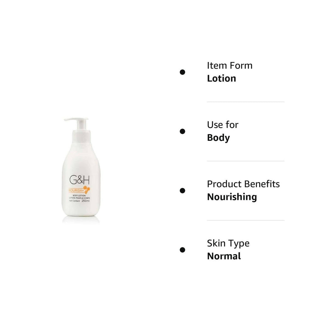 G&H Nourish+ Body Lotion | Grocsy