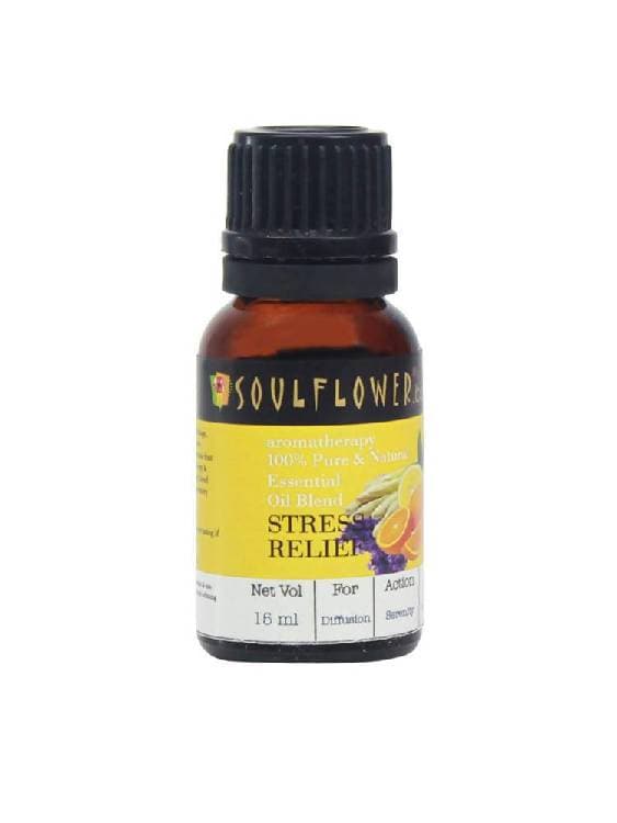 Soulflower Stress Relief Essential Oil | Grocsy