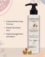 L'avenour Shea Butter Moisturizing Body Lotion | Grocsy