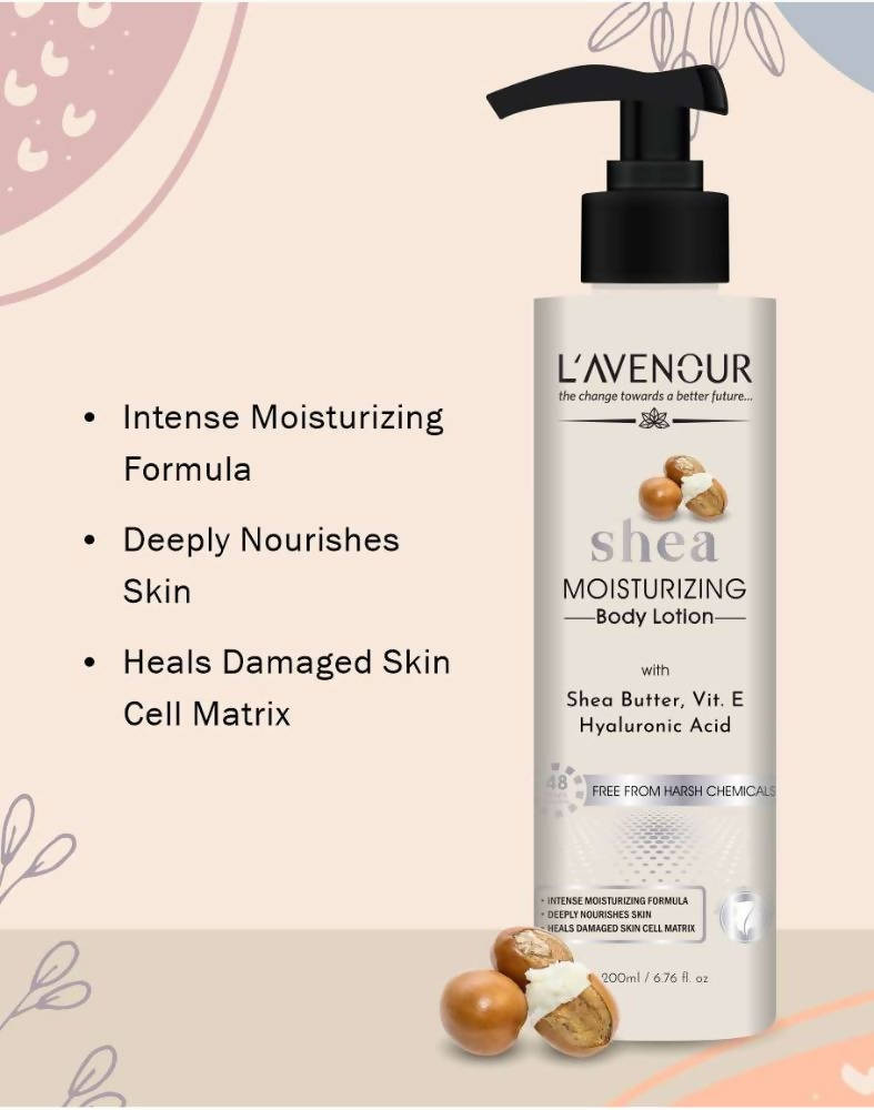 L'avenour Shea Butter Moisturizing Body Lotion | Grocsy