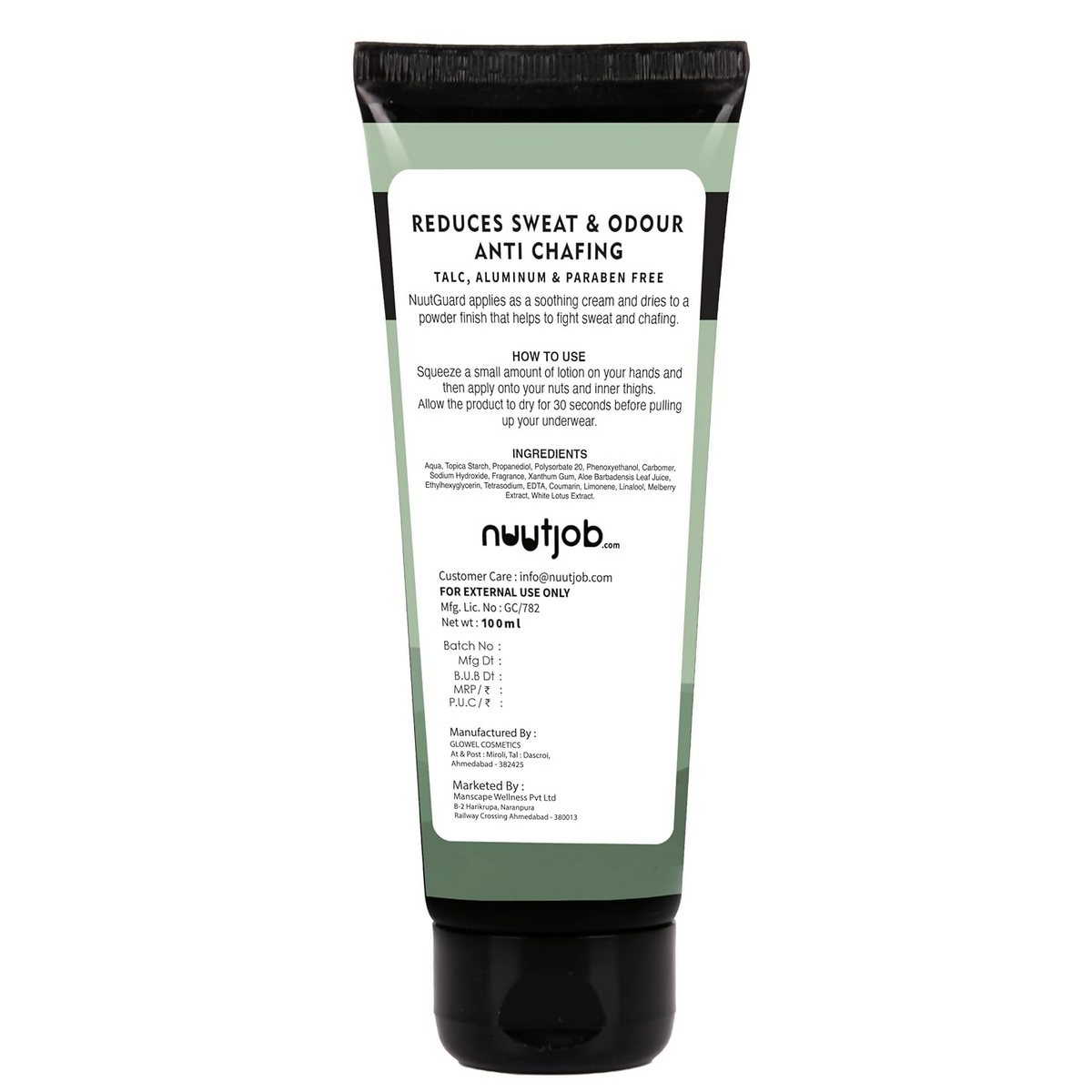 Nuut Guard Liquid Intimate Powder For Men | Grocsy