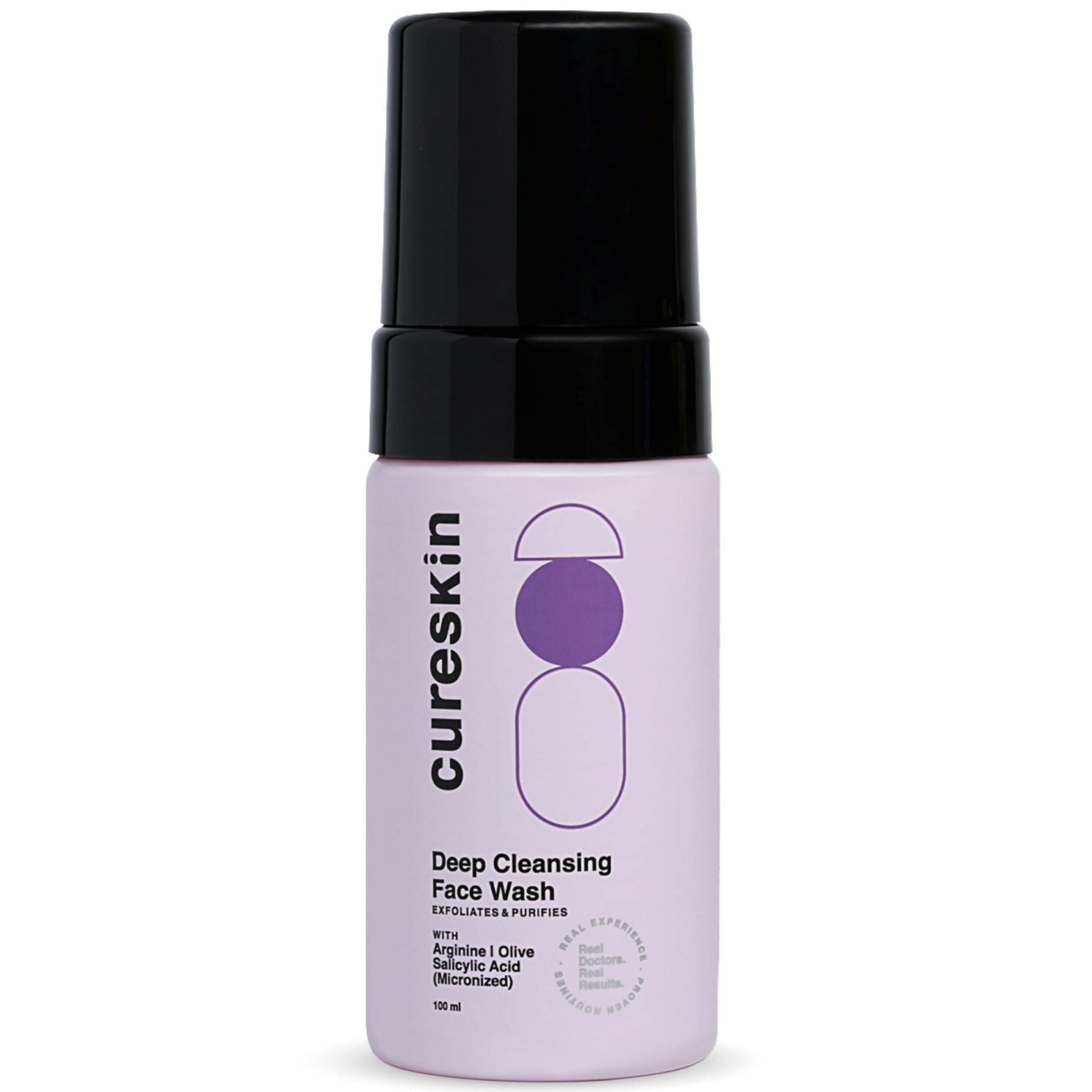 Cureskin Deep Cleanse Salicylic Acid Face Wash for Oily Skin | Grocsy