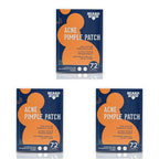 Beardhood Acne Pimple Patch Hydrocolloid Waterproof Patches For Active Surface Acne, Absorbs Pimple Overnight | Grocsy