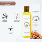 Dromen & Co Sweet Almond Oil For Skin & Hair | Grocsy