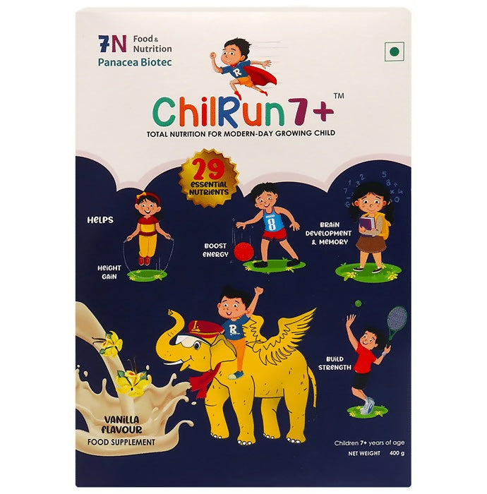 Chilrun 7+ Drink with Almond & Oats For Modern Day Growing Children Vanilla | Grocsy