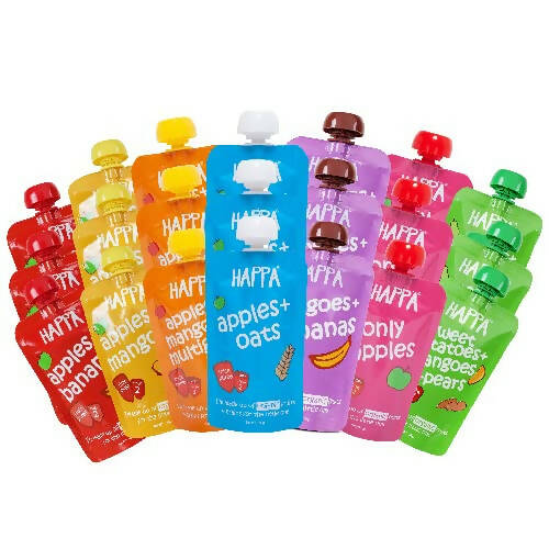 Happa Organic Food Saver Pack for Little one | Grocsy