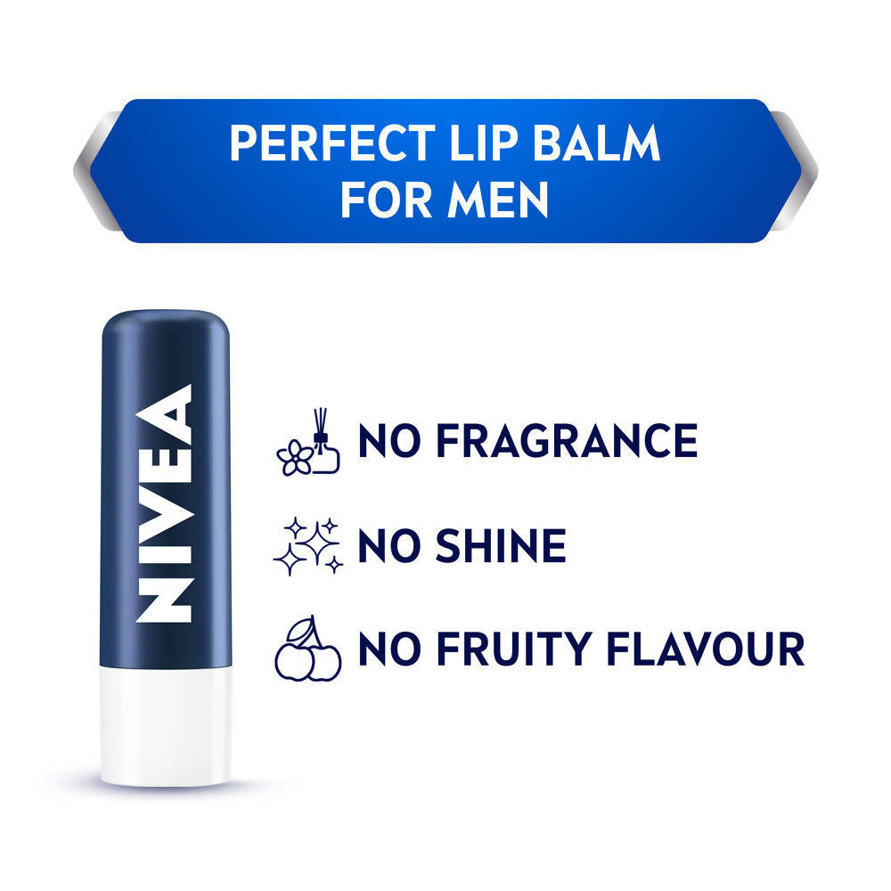 Nivea Men Active Care Lip Balm | Grocsy