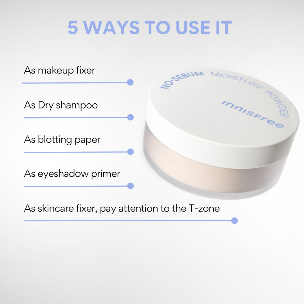 Innisfree No-Sebum Moisture Powder | Grocsy