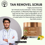 Ivory Natural Tan Scrub , Reduce Tan, Restores Radiant Skin Glow | Grocsy