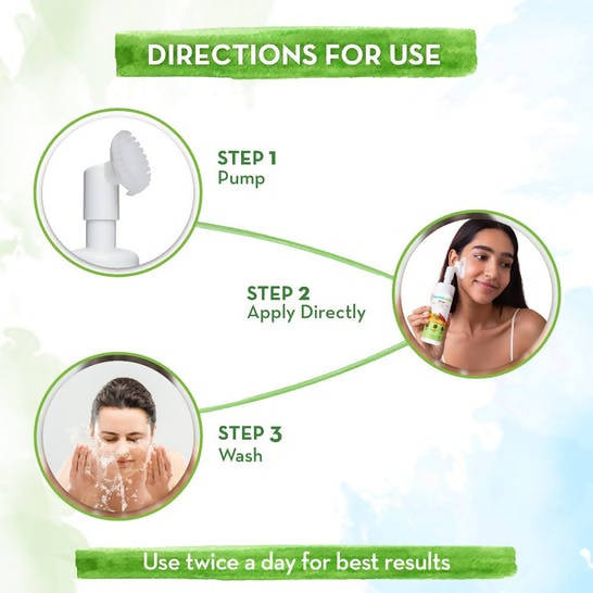Mamaearth Ubtan Foaming Face Wash for Tan Removal | Grocsy
