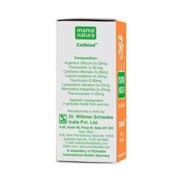 Dr. Willmar Schwabe India Mama Natura Colikind Globules for Children | Grocsy