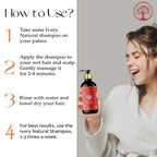 Ivory Natural Falling Hair Shampoo For Scalp And Hair Strength | Grocsy