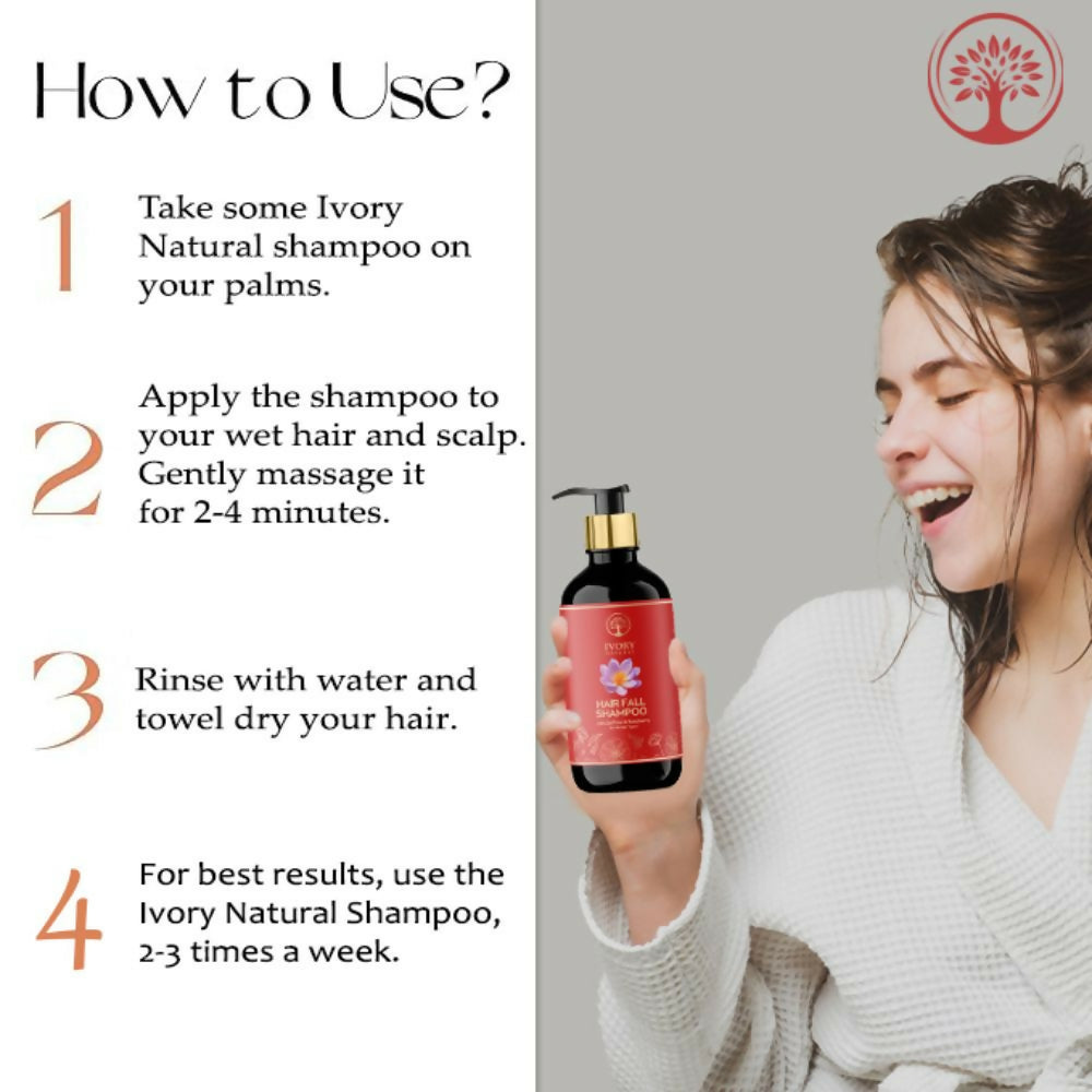 Ivory Natural Falling Hair Shampoo For Scalp And Hair Strength | Grocsy