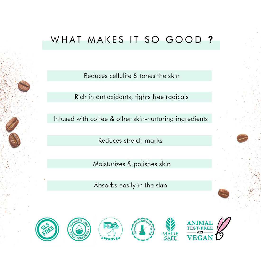 mCaffeine Raw Coffee Body Polishing Oil | Grocsy