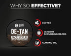 Beardo De-Tan Caffeine Face Scrub | Grocsy