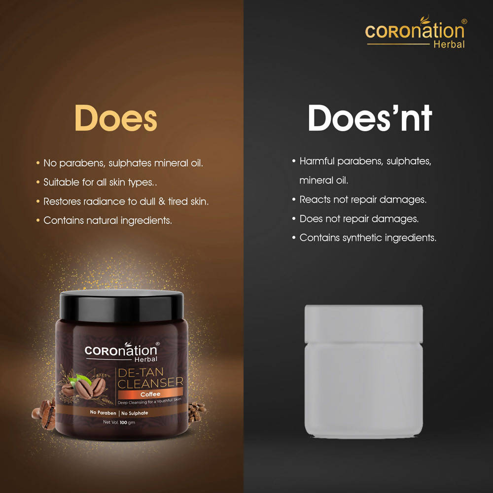 Coronation Herbal Coffee De-Tan Cleanser | Grocsy