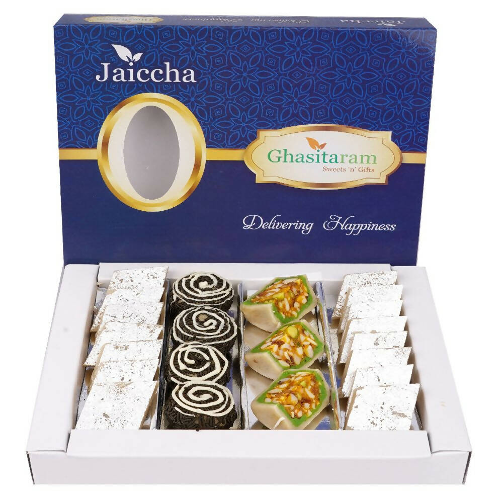 Ghasitaram Dryfruit Fancy Sweets with Kaju Katli | Grocsy