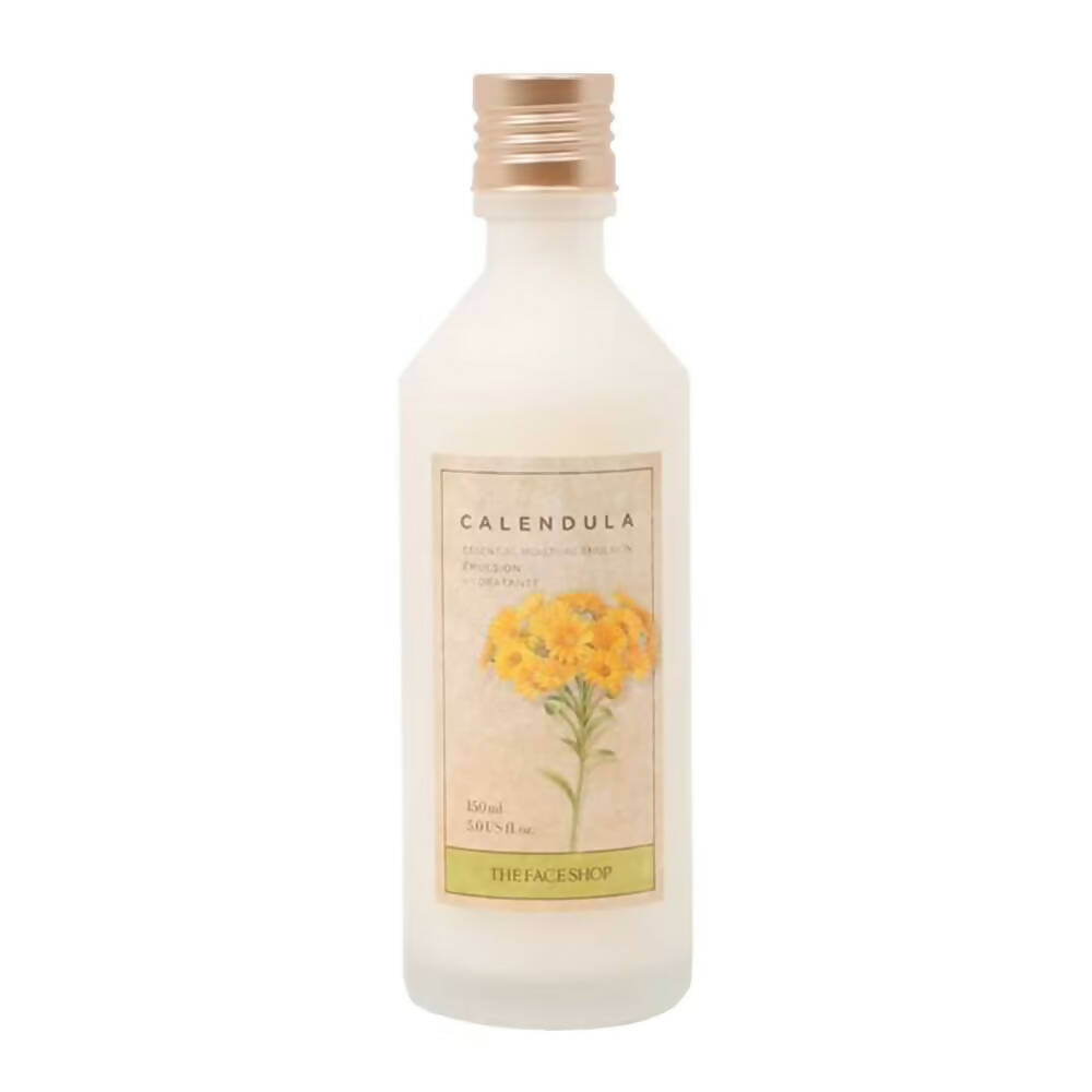 The Face Shop Calendula Essential Moisture Emulsion - Korean Skincare | Grocsy
