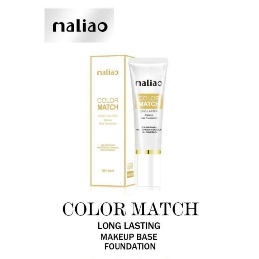 Maliao Professional Matte Look Color Match Base Foundation | Grocsy