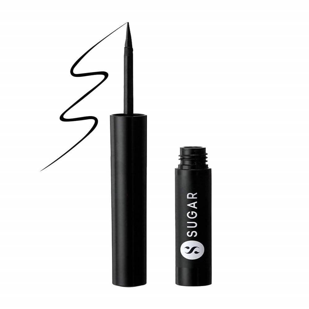 Sugar Eye Warned You So! Double Matte Eyeliner - Black Swan (Black) | Grocsy