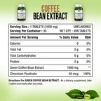 BM Wellness Green Coffee Bean Extract Tablets | Grocsy