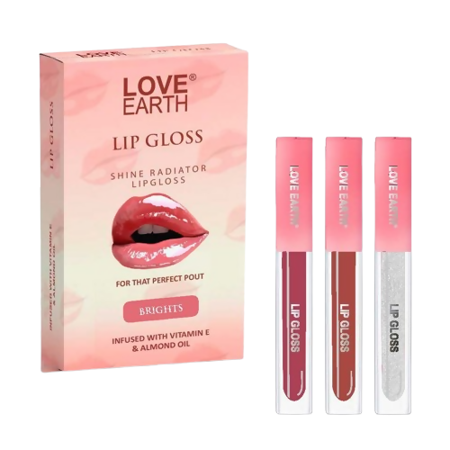 Love Earth Liquid Lip Gloss - Brights | Grocsy