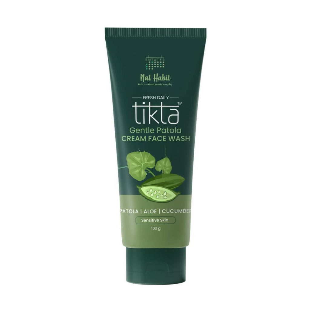Nat Habit Gentle Patola Cream Face Wash For Sensitive Skin | Grocsy