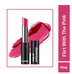 FLiCKA Wear Me Everywhere Creamy Matte Lipstick Flirt With The Pink | Grocsy