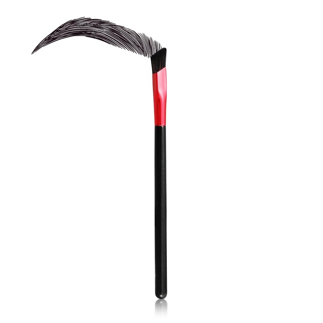 Gleva Multi-Function Eyebrow Brush - Black Pink | Grocsy