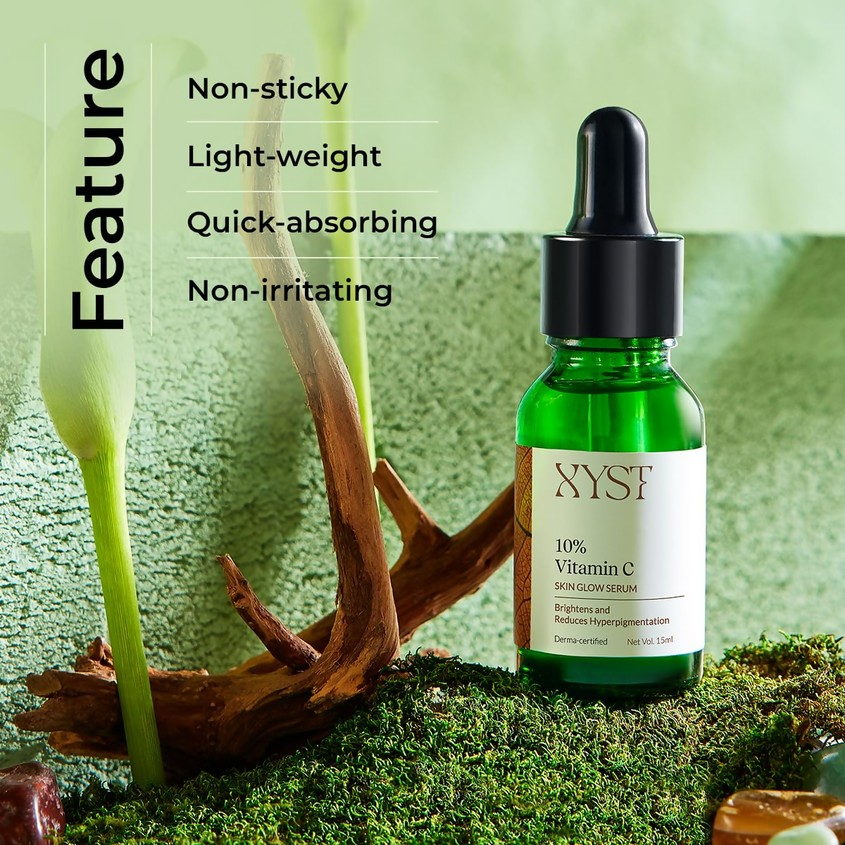 Xyst 10% Vitamin C Face Serum For Glowing Skin Women & Men | Grocsy