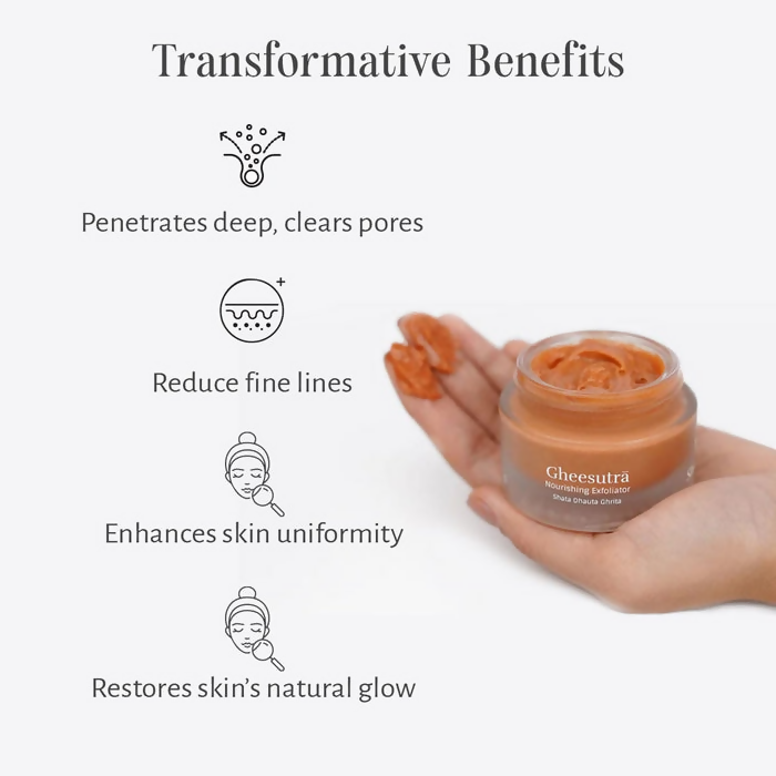 Shankara by Sri Sri Tattva Gheesutra Nourishing Exfoliator | Grocsy