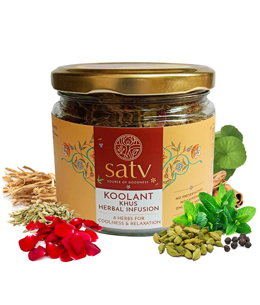 Satv Koolant Khus Herbal Infusion Tea | Grocsy