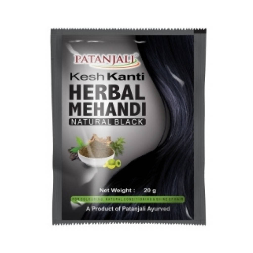Patanjali Kesh kanti Herbal Mehandi Natural Black | Grocsy