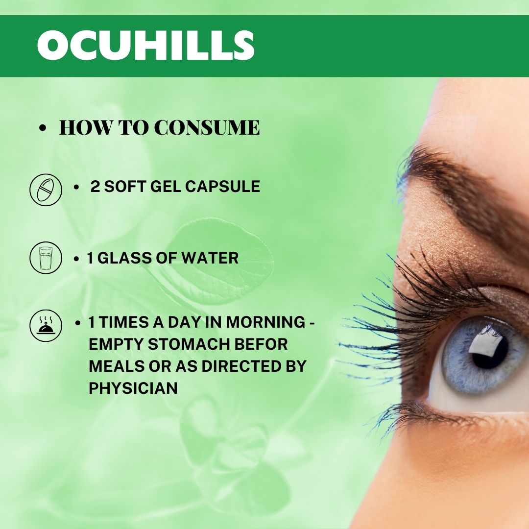 Herbal Hills Ayurveda Ocuhills Capsules | Grocsy