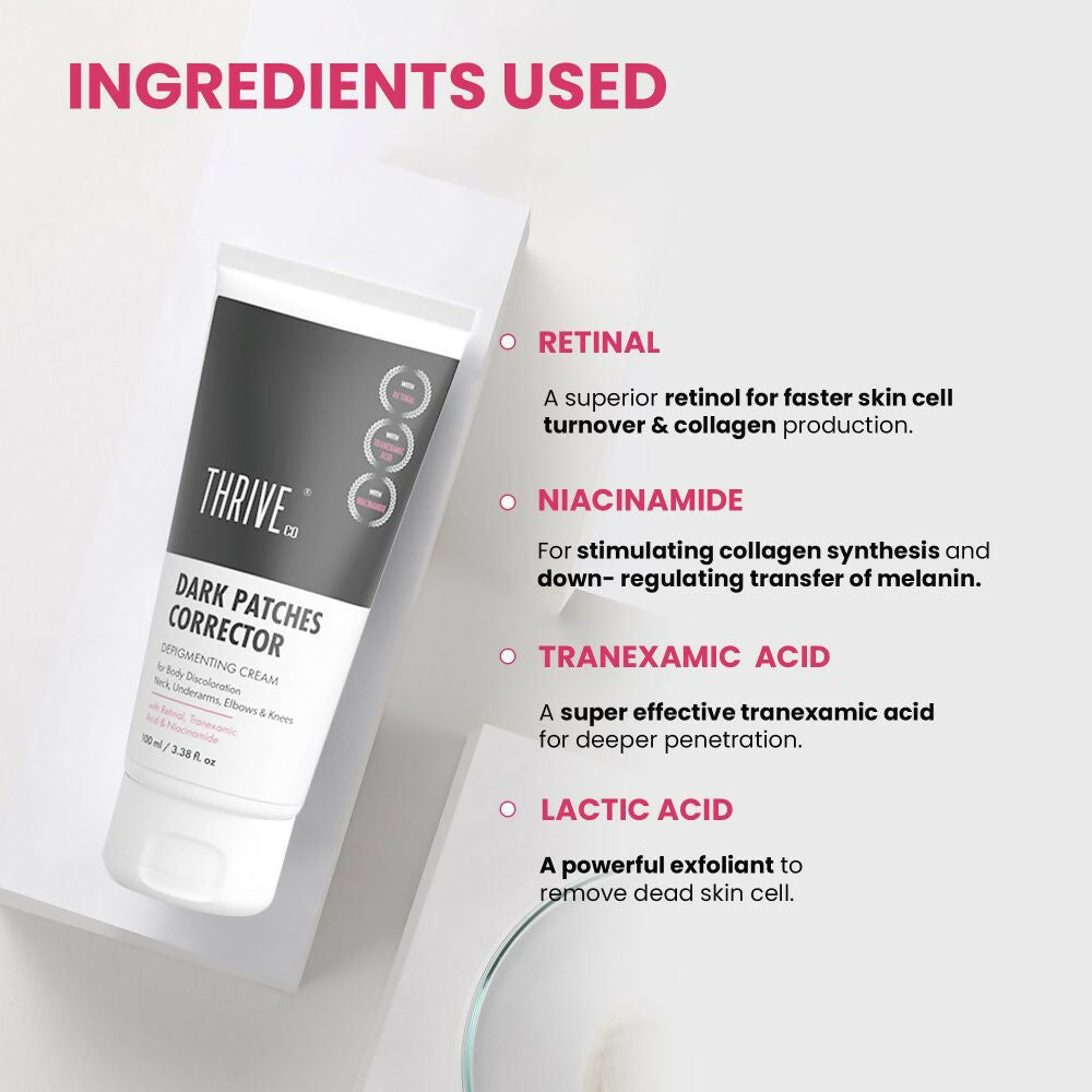 Thriveco Dark Patches Corrector Cream | Grocsy