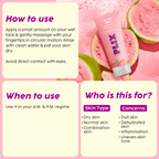 PLIX The Plant Fix Guava Glow Juicy Cleanser For Skin Brightening With Vitamin C | Grocsy