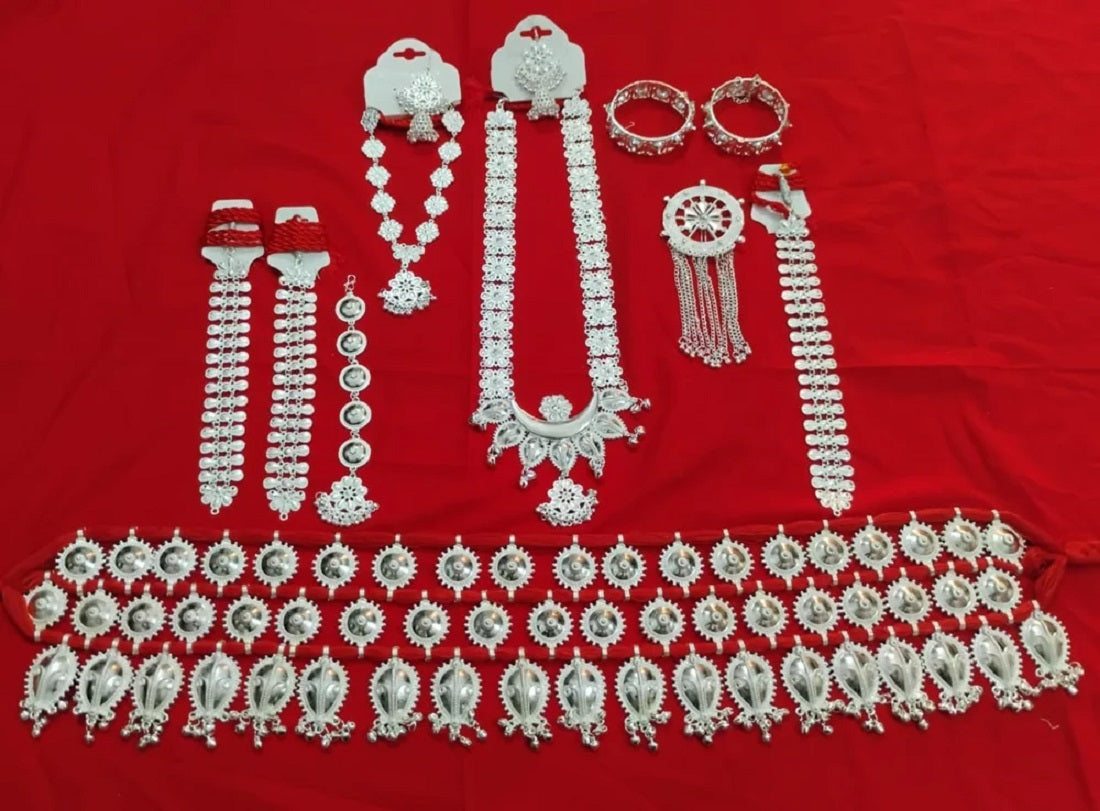 Elite Trading Odissi Dance Jewelry Complete Set 10 Accessories Traditional Classical Jewelry for Beginners & Professionals | Grocsy