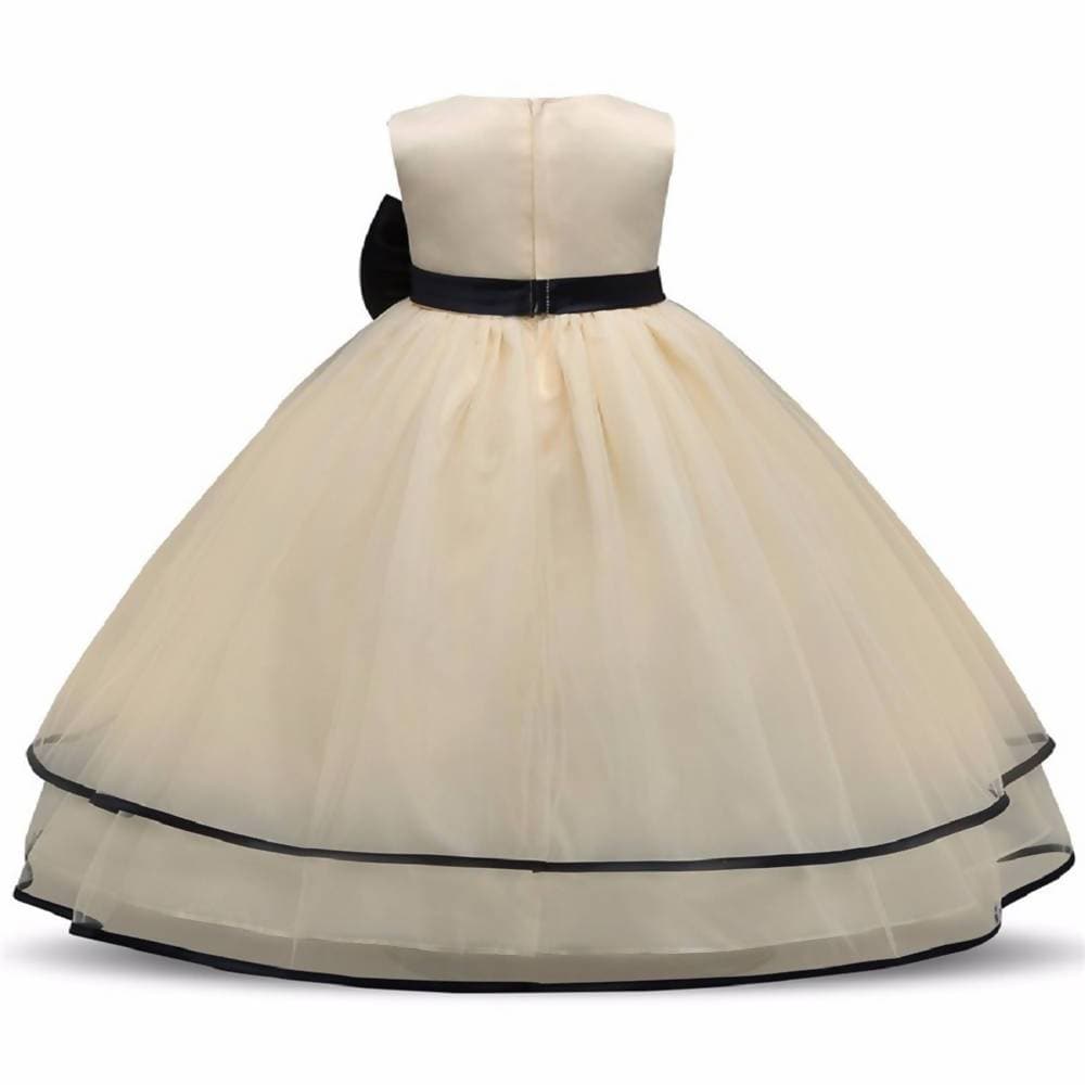 Asmaani Baby Girl's Off White Color Frock (AS-DRESS-22059) | Grocsy