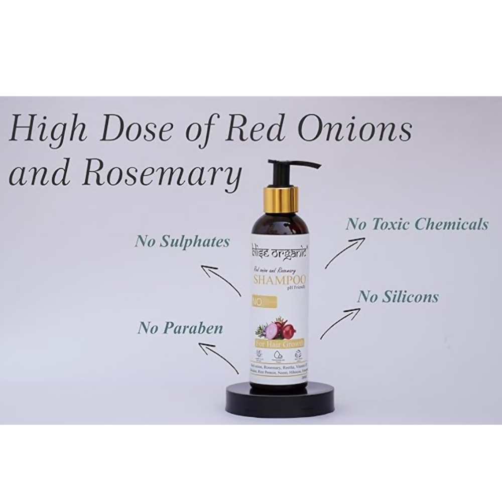 Blise organic Onion and Rosemary shampoo | Grocsy
