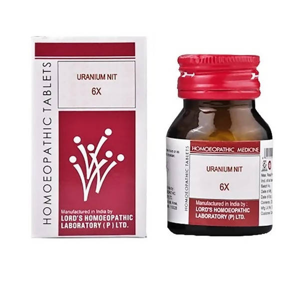 Lord's Homeopathy Uranium Nit Trituration Tablet | Grocsy