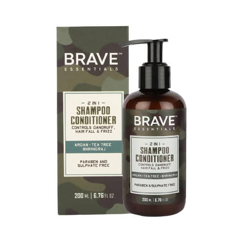 Brave Essentials 2 in 1 Shampoo Conditioner | Grocsy
