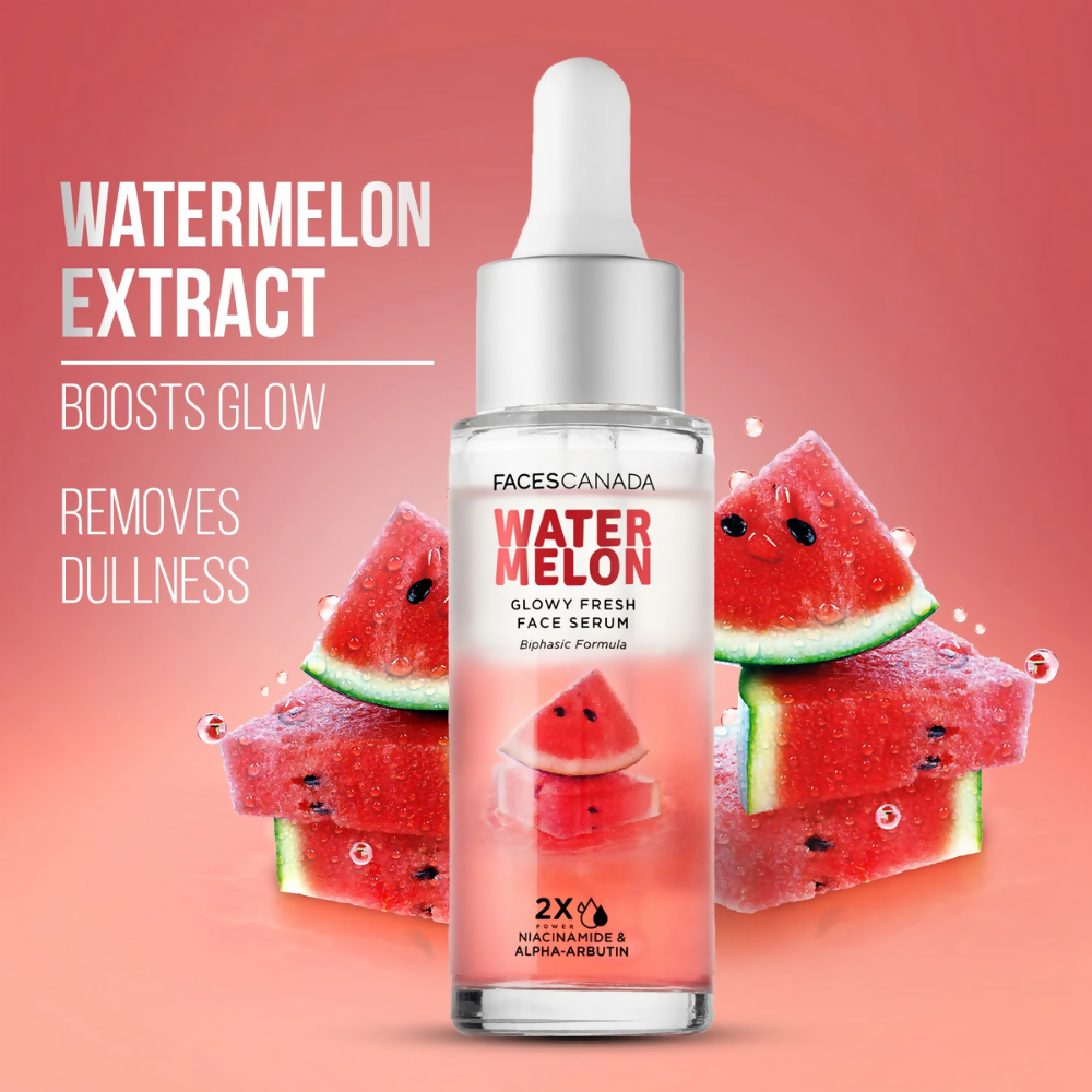 Faces Canada Water Melon Glowy Fresh Face Serum | Grocsy