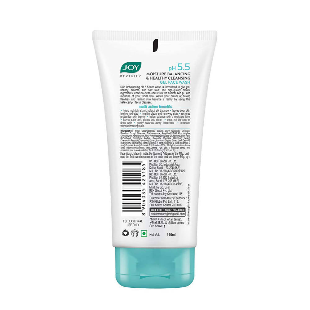 Joy Revivify pH 5.5 Gel Face Wash | Grocsy