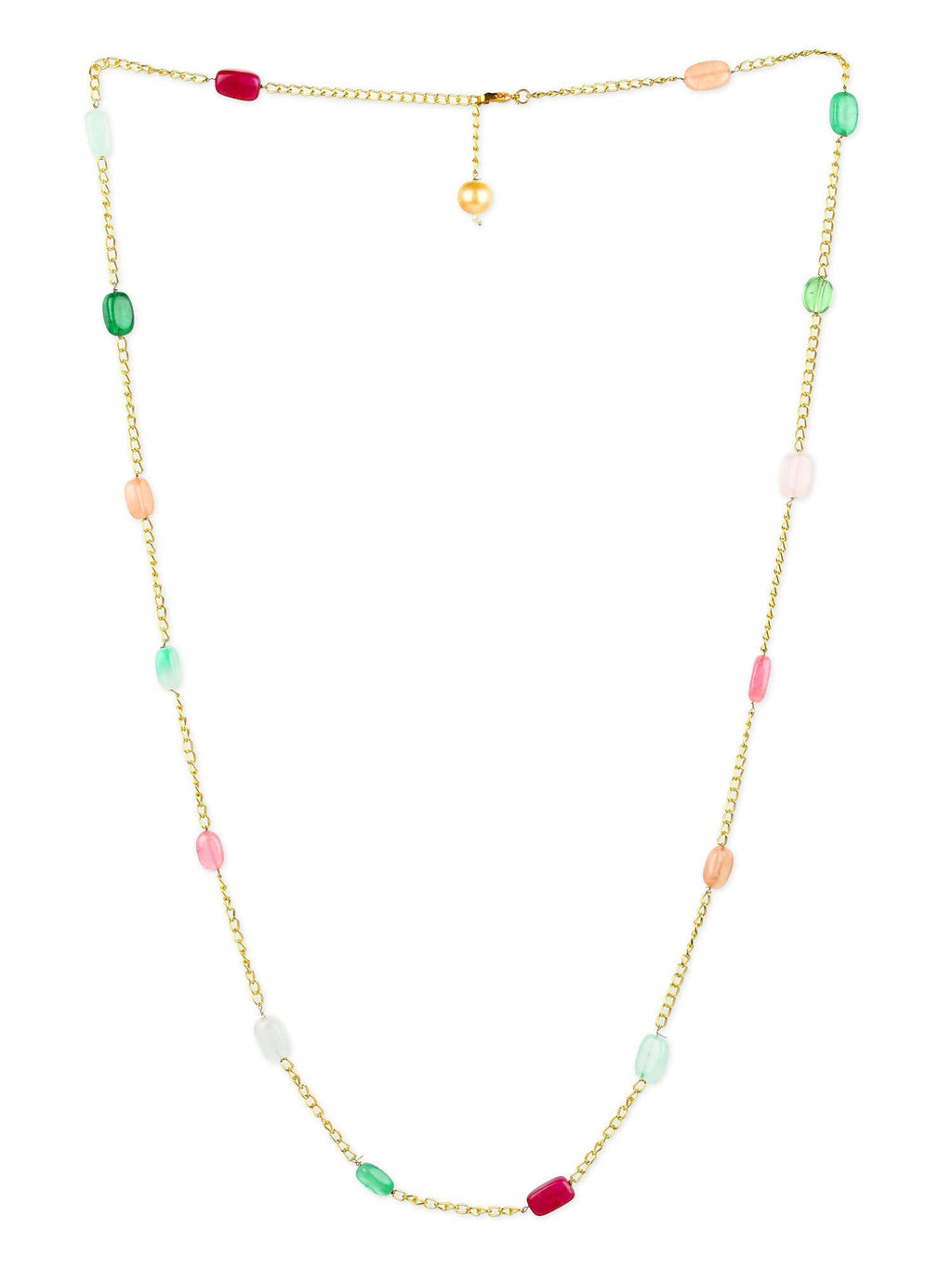 Women's Gold-Polished Chain - Ruby Raang | Grocsy