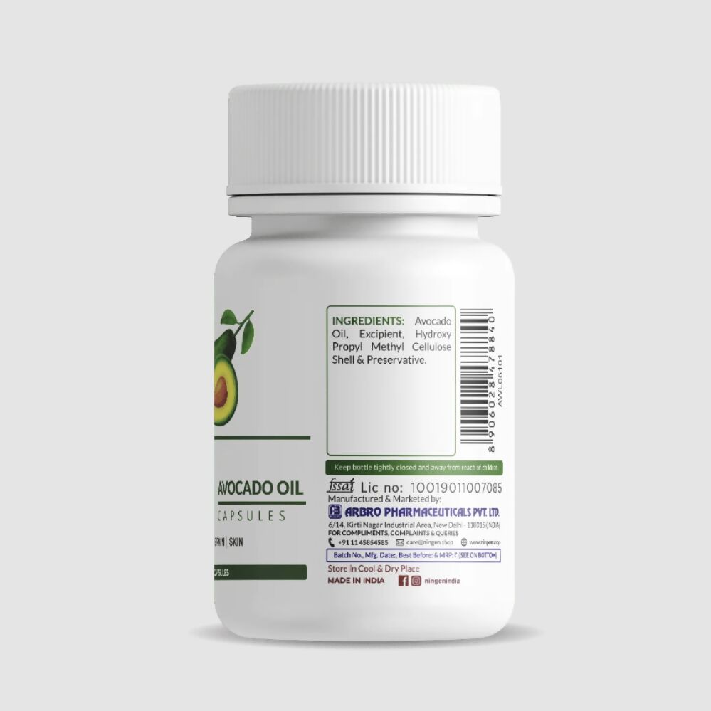 Ningen Avocado Oil Capsules | Grocsy