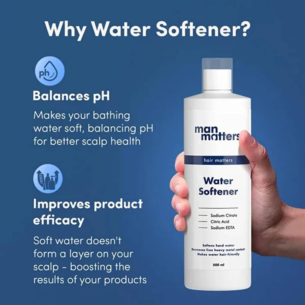 Man Matters Water Softener | Grocsy