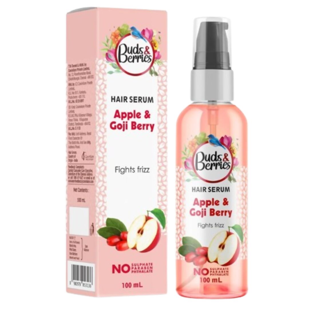 Buds & Berries Apple & Gojiberry Hair Serum | Grocsy