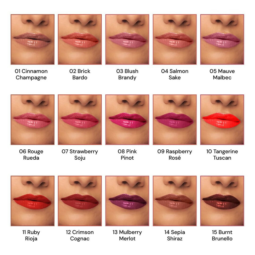Sugar Cosmetics Partner In Shine Transferproof Lip Gloss - 11 Ruby Rioja | Grocsy