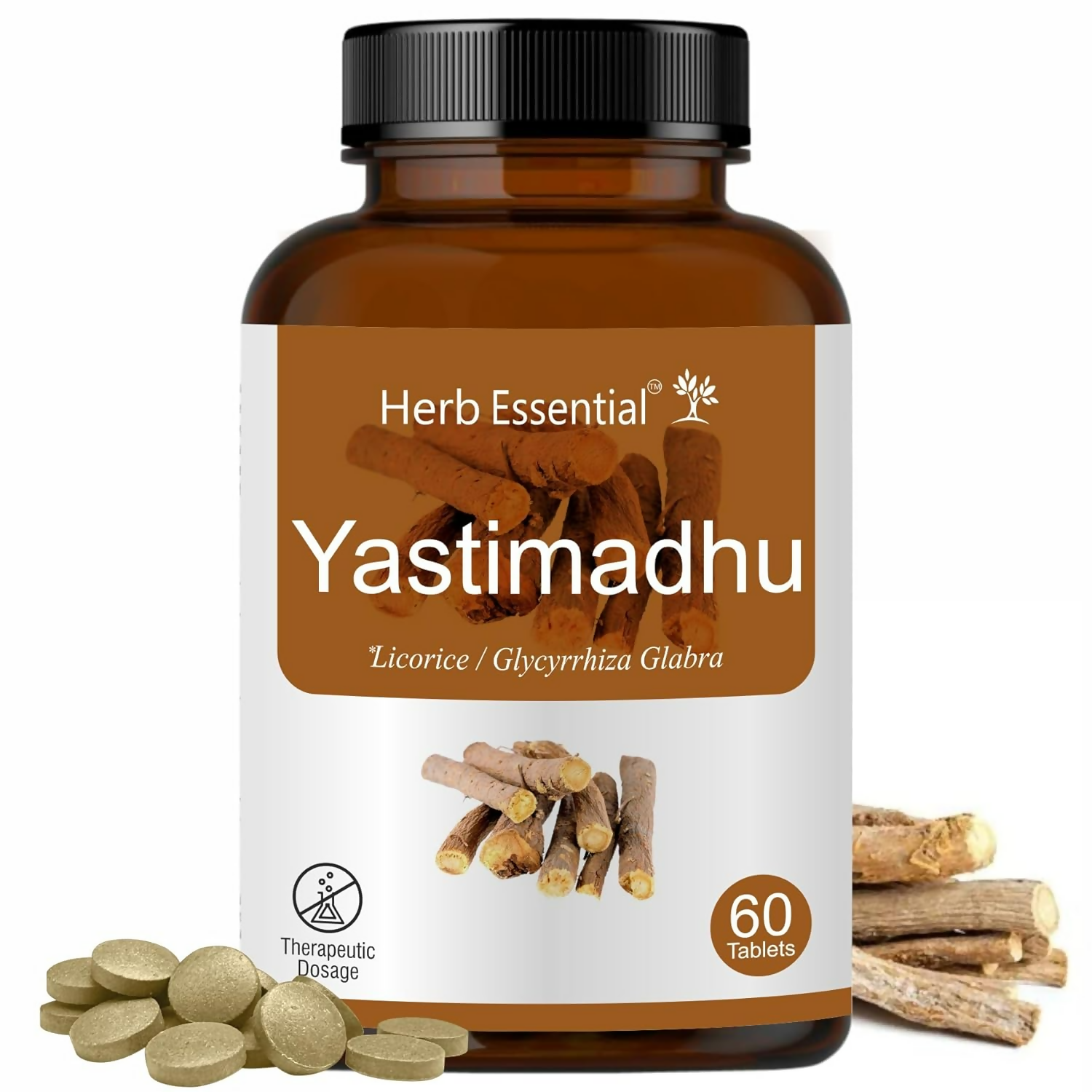 Herb Essential Yashtimadhu Tablets | Grocsy